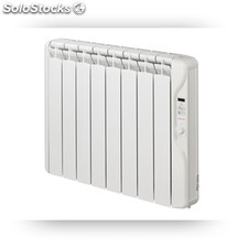 Rfe inertia radiator with eco thermo fluid, digital control with programmer