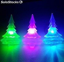 RGB decoración de luz con clip para el vidrio de navidad