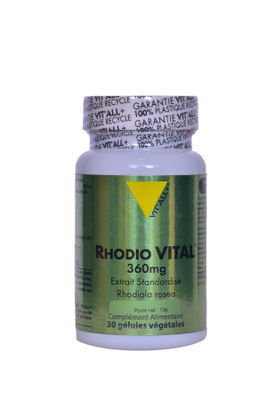 Rhodio Vital 360mg - 30 Vcaps (capsules végétales)