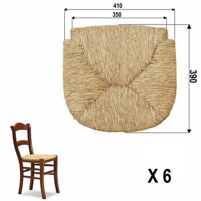 Ricambio per sedia in paglia modello C2000 (X6 pz )