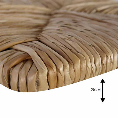 Ricambio sedile per sedia in paglia arte povera di riso per 6 - Foto 3