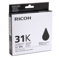 Ricoh GC-31K cartucho de gel negro (original)