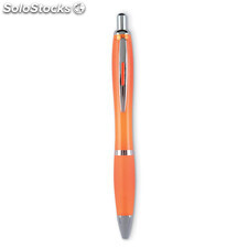 Rio stylo à bille orange transparent MOKC3314-29