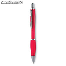 Rio stylo à bille rouge transparent MOKC3314-25