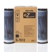 Riso S-7612E Pack 2x cartuchos de tinta negros (original)