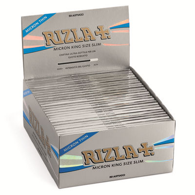 Rizla king size slim micron zigaretten papier - 50 heftchen
