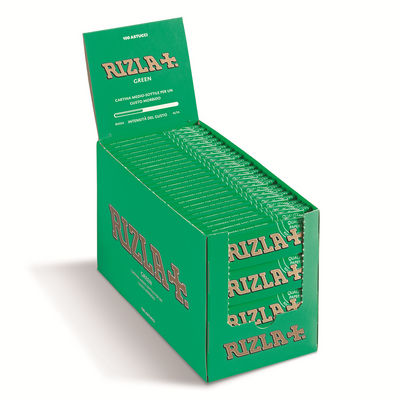 Rizla vert regular papier a rouler - 100 carnets
