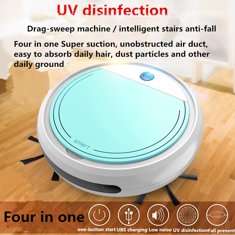 Robot aspirador con luz ultravioleta desinfección UVC ESTERILUV