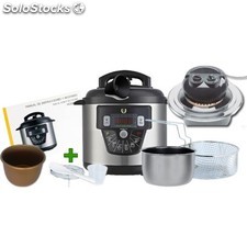 Robot Cocina Olla Programable Gm Modelo E 6litro Con Voz Tapa De