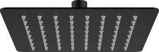 Rociador de ducha cuadrado Stillo 200x200mm negro