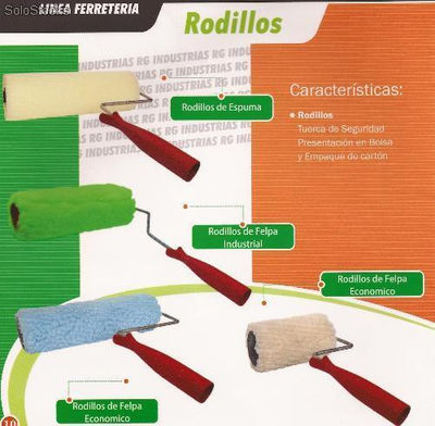 Rodillo Industrial Profesional 9&quot;