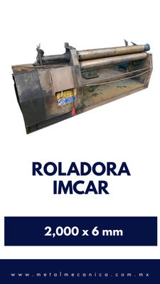 Roladora de lamina IMCAR 2000 x 6 mm - Foto 5