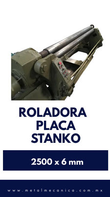 Roladora de lamina y placa Stanko 2000 x 5 mm - Foto 5