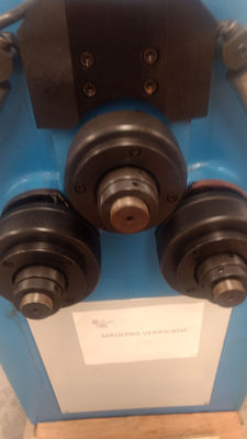 Roladora de perfiles hidraulica W24-400 marca metal world - Foto 4