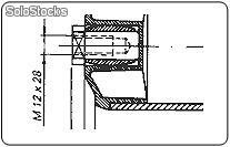 Roletes de cargas com rolamento tipo bucha BK1000 BRASPEK