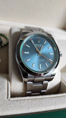 Rolex Milgauss Z-Blue 40 mm Wristwatch - Zdjęcie 2