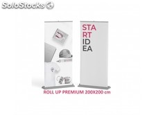 Roll up premium 200x200 cm