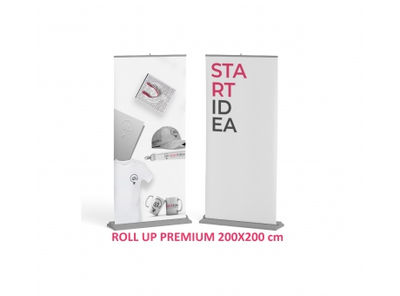Roll up premium 200x200 cm