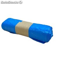 Rollo 25 bolsas de basura azul 52x60