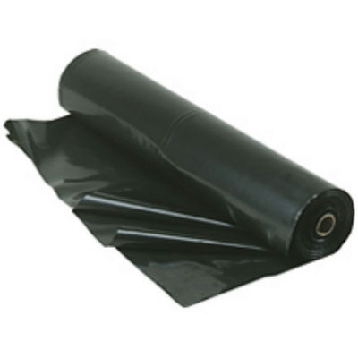 Rollo de plastico (polietileno) negro galga 200 +/- 1000m2 por rollo