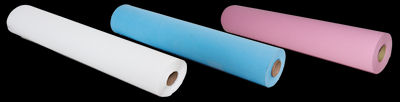 Rollo papel camilla 1 capa blanco gofrado 1,5 kg.