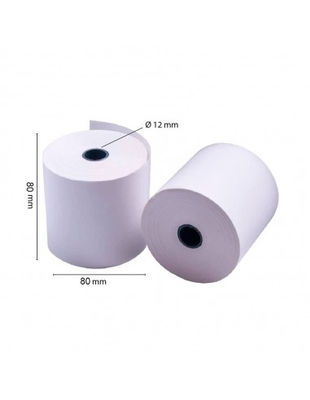 Rollos baratos papel térmico 80x80 mm. Oferta Sin Bisfenol A, Portes Gratis - Foto 3