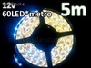 Rollos led 5m (60Led&#39;s*m) + MicroBateria Portátil o Transformador para dales luz