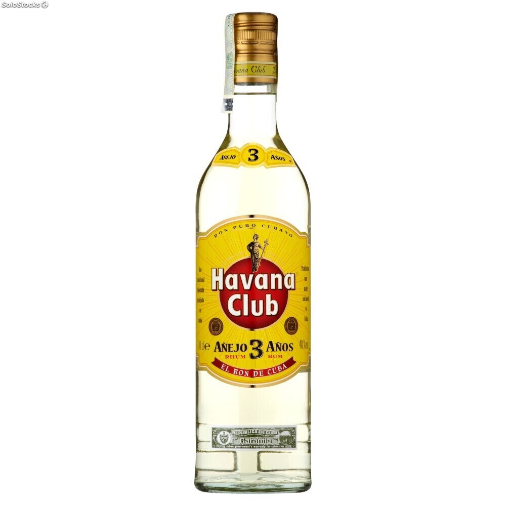 Ron Havana Club 3 años 0,70 Litros 40º (I)  L.