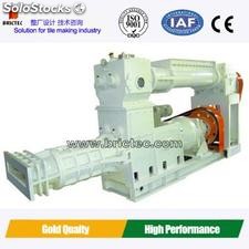 Roof tile making machine-double stage vaccum extruder
