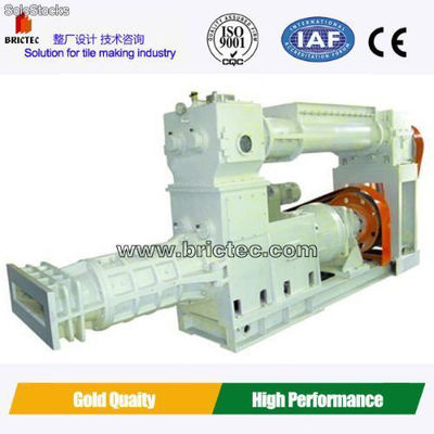 Roof tile making machine-double stage vaccum extruder