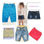 Ropa de Verano Infantil al por mayor - Shorts, Pantalones y Faldas - 1