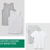 Ropa interior camisetas unisex - united colors of benetton