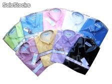 Ropa para adolescentes/adultos - camisas de hombre, en tela batista, varios colores (mínimo de compra 5 camisas)