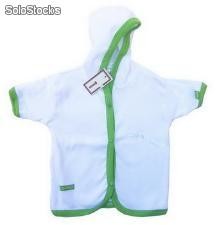 Ropa para bebés - camperita de algodón de bebé, combinada con capucha-línea gamisé