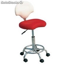 roten Stuhl für Beauty-Salon