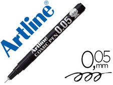 Rotulador artline calibrado micrometrico negro comic pen ek-2805 punta