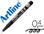 Rotulador artline calibrado micrometrico negro comic pen ek-284 punta poliacetal - 1