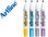 Rotulador artline camiseta ekt-2 amarillo,gris,celeste y violeta punta redonda 2 - 1