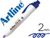Rotulador artline clix pizarra ek-573A azul punta retactil redonda 2.00 mm