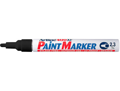 Rotulador artline marcador permanente ek-400 xf negro -punta redonda 2.3 mm - Foto 2