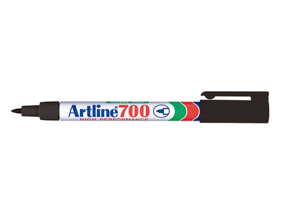 Rotulador artline marcador permanente ek-700 negro punta redonda 0.7 mm papel - Foto 2
