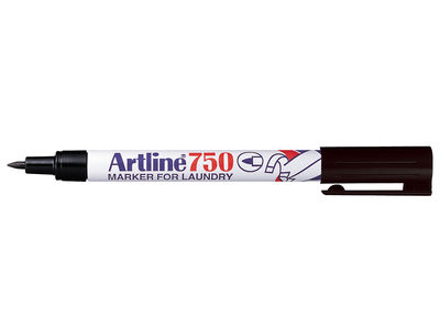 Rotulador artline marcador permanente ek-750 para ropa punta redonda 0,7 mm - Foto 2