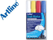 Rotulador artline pizarra verde negra epw-4-st bolsa de 4 unidades colores