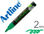 Rotulador artline pizarra verde negra epw-4 ve-gr color verde fluorescente bolsa - 1