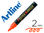 Rotulador artline poster marker epp-4-nar flu punta redonda 2 mm color naranja - 1