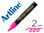 Rotulador artline poster marker epp-4-ros flu punta redonda 2 mm color rosa - 1