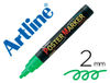 Rotulador artline poster marker epp-4-ver flu punta redonda 2 mm color verde