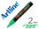 Rotulador artline poster marker epp-4-ver flu punta redonda 2 mm color verde - 1