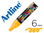 Rotulador artline poster marker epp-6-nar flu punta redonda 6 mm color naranja - 1