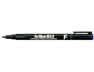 Rotulador artline retroproyeccion punta fibra permanente ek-853 azul -punta - Foto 2
